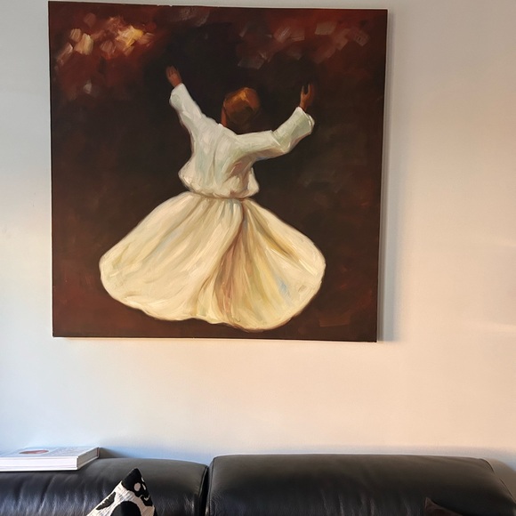 Whirling Dervish on canvas - Picture 5 of 8